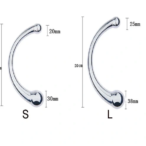 Ended 5858 Steel Hook Double Elegant Anal Stainless 0815